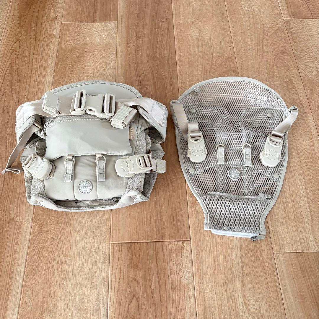 エアバギー ベビーキャリア ベーシックプラス　サンドベージュ