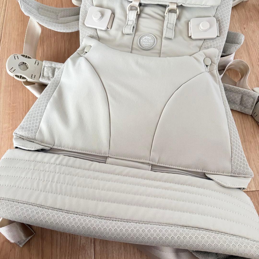 エアバギー ベビーキャリア ベーシックプラス　サンドベージュ