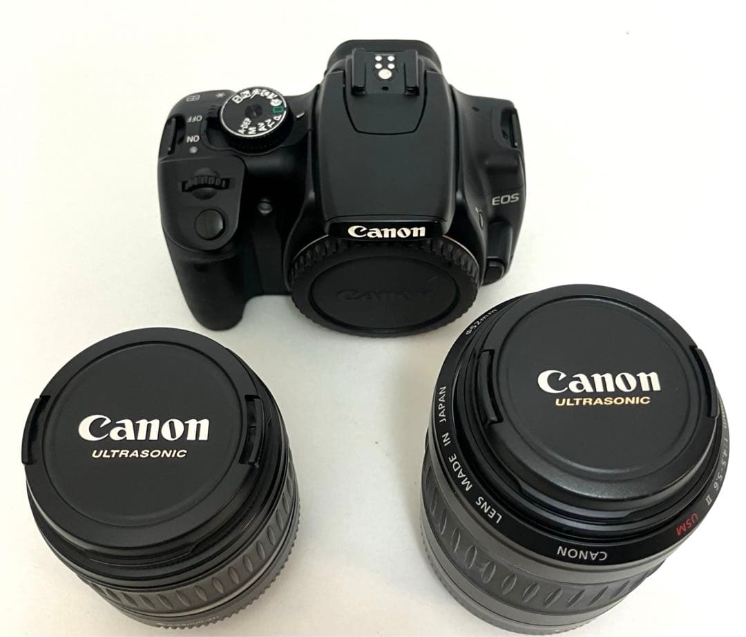 動作保証 送料無料 Canon EOS Kiss デジタルX ダブルズームキット