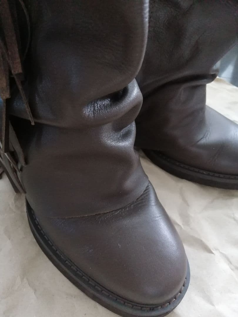 ZUCCa　フリンジ　ナウシカブーツ