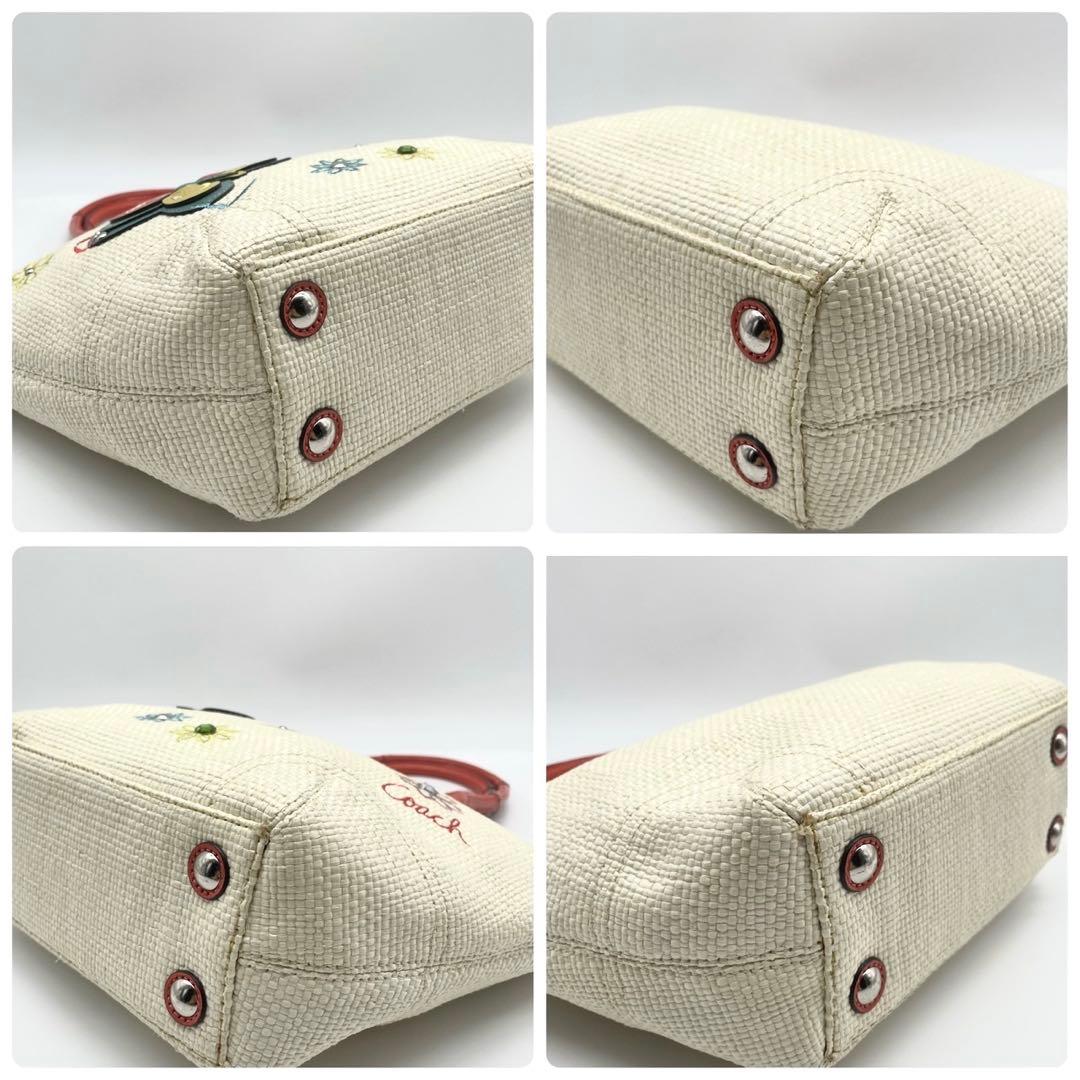 COACH コーチ バッグ レキシー バタフライ ストロー サッチェル c837