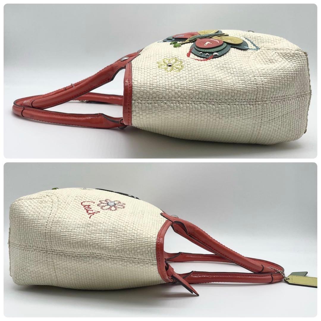 COACH コーチ バッグ レキシー バタフライ ストロー サッチェル c837