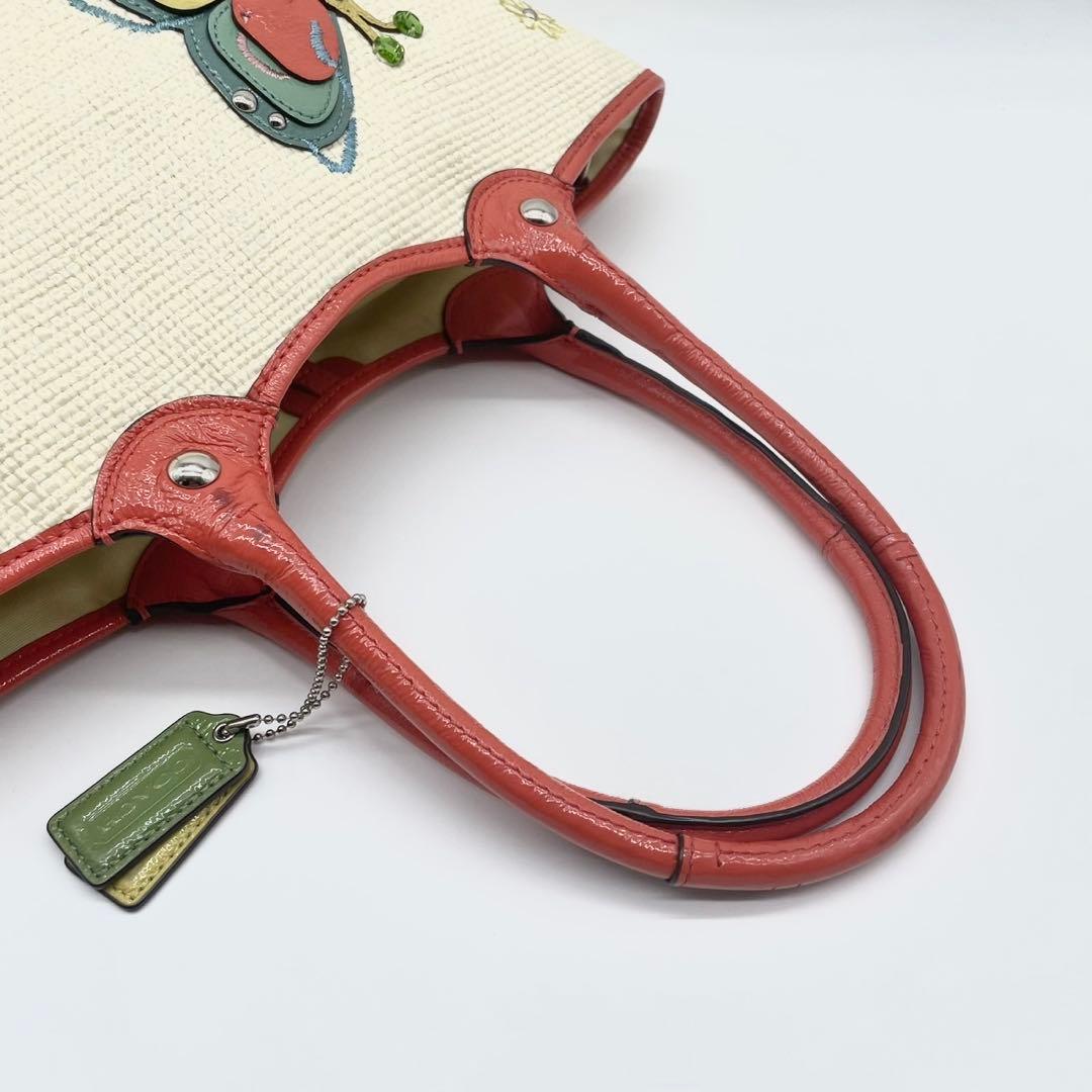 COACH コーチ バッグ レキシー バタフライ ストロー サッチェル c837