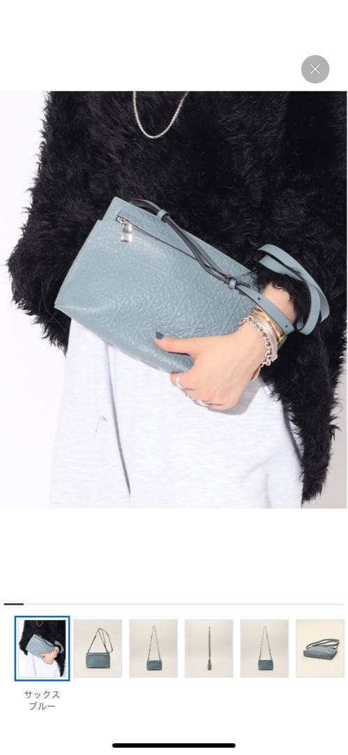 ロエベ リピートアナグラム ショルダーバッグ ハンドバッグANAGRAM BAG