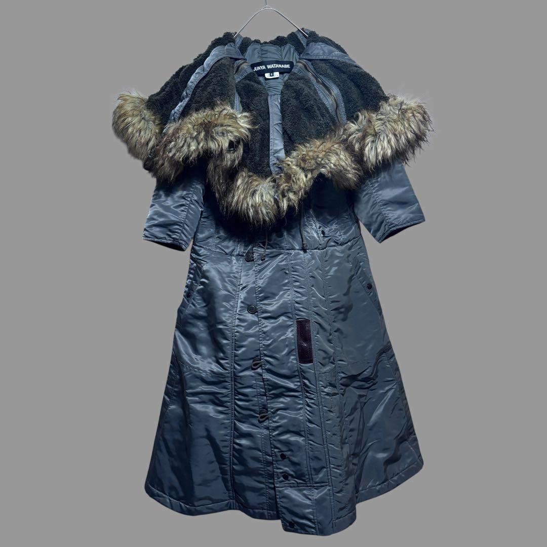 2022年秋冬ジュンヤワタナベ　変形コート　コムデギャルソン