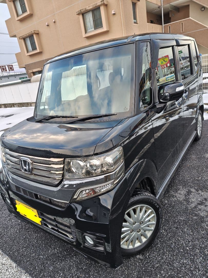 岩手発【4駆】N-BOXカスタム4WD★ナビ★テレビ★バックカメラ★スターター★