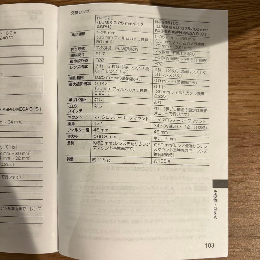 【未使用極美品】LUMIX G DC-GF10WA-D ダブルズームレンズキット