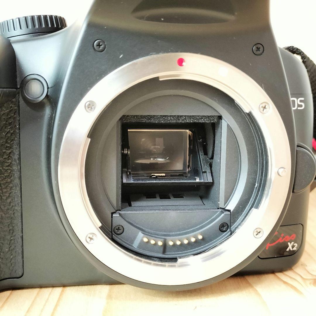 ★動作確認済、レンズ付き★Canon キャノン EOS kiss X2