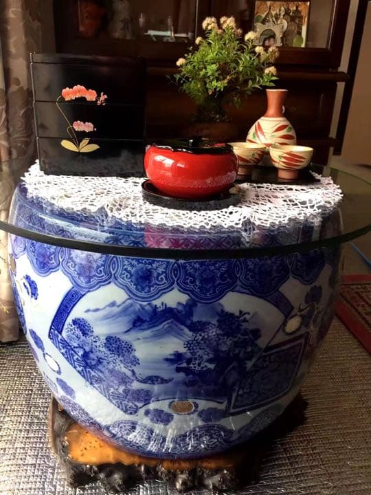 明治時代火鉢のみです、值下不可