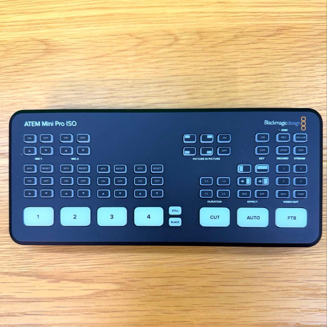 分配器・切替器 Blackmagic Design ATEM Mini Pro ISO