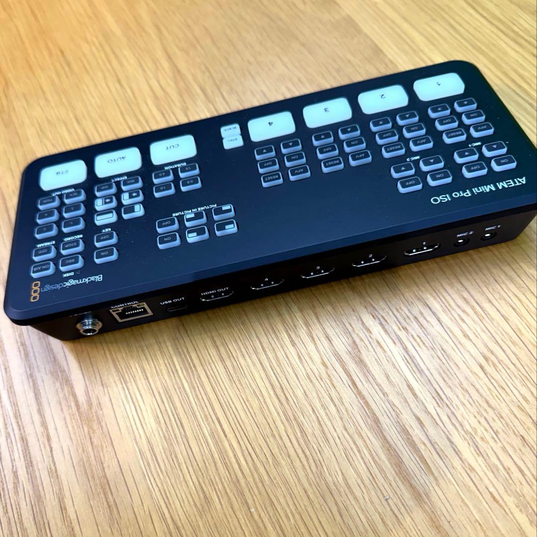 分配器・切替器 Blackmagic Design ATEM Mini Pro ISO