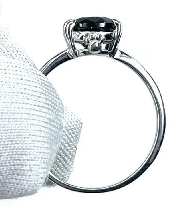 ぴいさま専用　宝石ルース ようやく仕上がり短期間の限定販売！ネコちゃんリング！