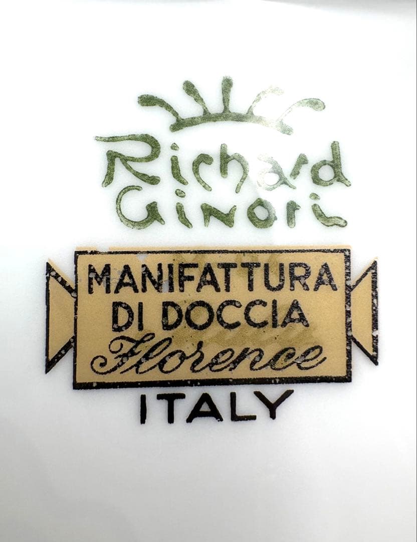 【希少】リチャードジノリ　イタリアンフルーツ 58cm 特大オーバルプレート