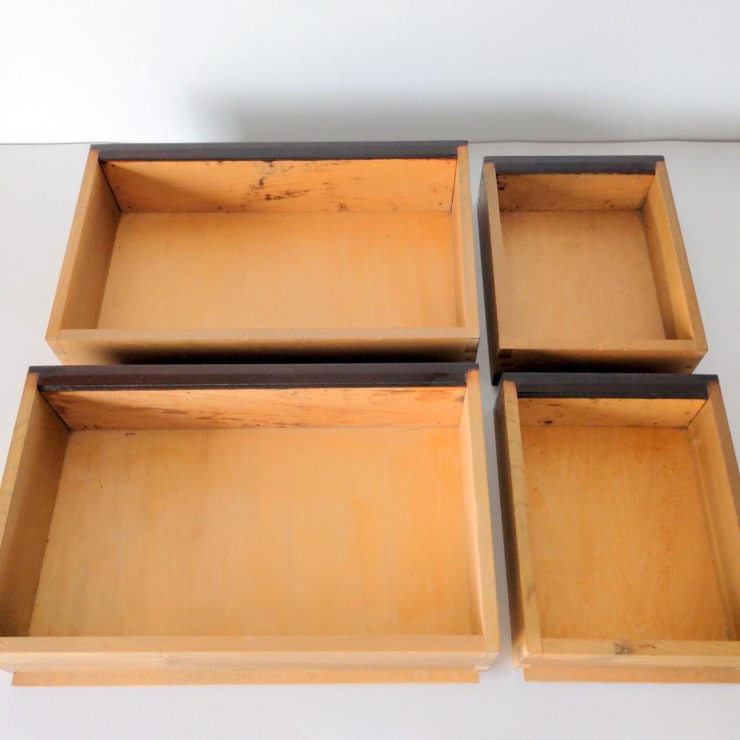 松本民芸 小抽斗 小引き出し 木製 チェスト 古道具 昭和レトロ ビンテージ