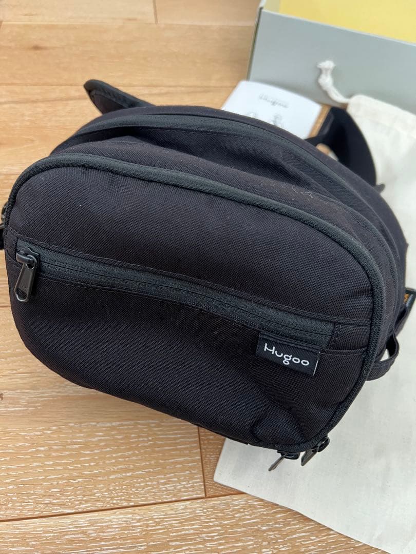 値下げ不可 Hugooハグー　ヒップシート　ブラック　ベージュ