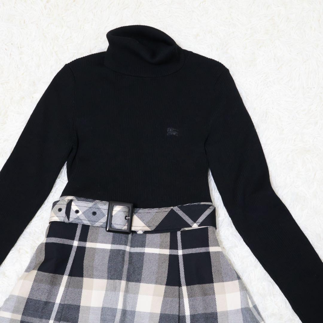 バーバリーブルーレーベル　ワンピース　ブラック　Sサイズ