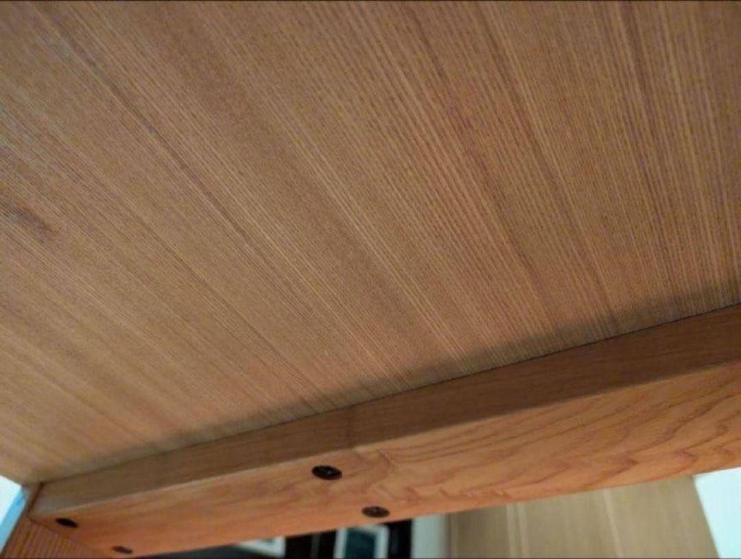 ■送料込■木下家具 北欧 リム 木製デスク 学習机 事務机 無垢材 タモ