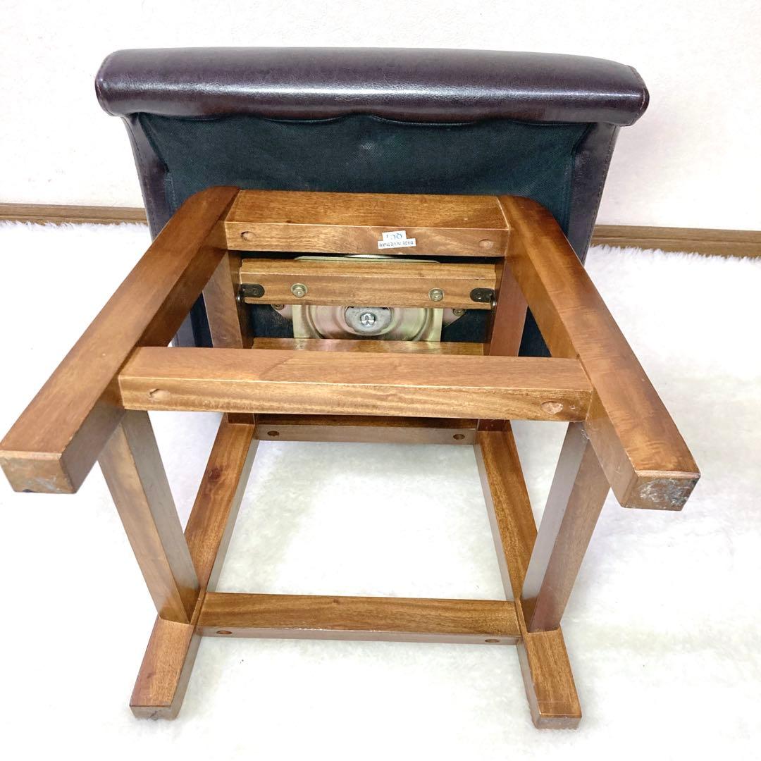 【良品✨】 MORISHIGE モリシゲ チェア 回転チェア レザー ダイニング