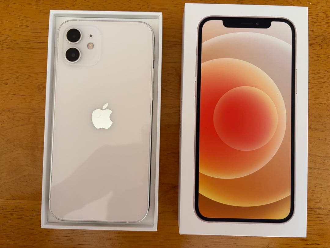 Phone 12 64GB（ホワイト）SIMフリー／箱あり