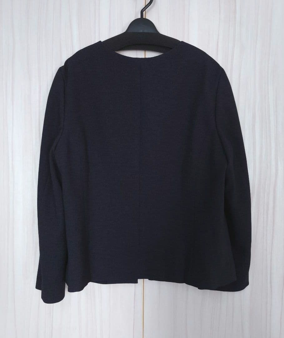 美品大きいサイズ　アンタイトル　グラシエブッチャー スラッシュネックジャケット