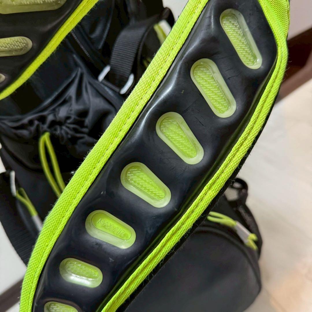 廃盤 希少 NIKE AIR SPORT キャディバッグ スタンド式 黄色 黒色