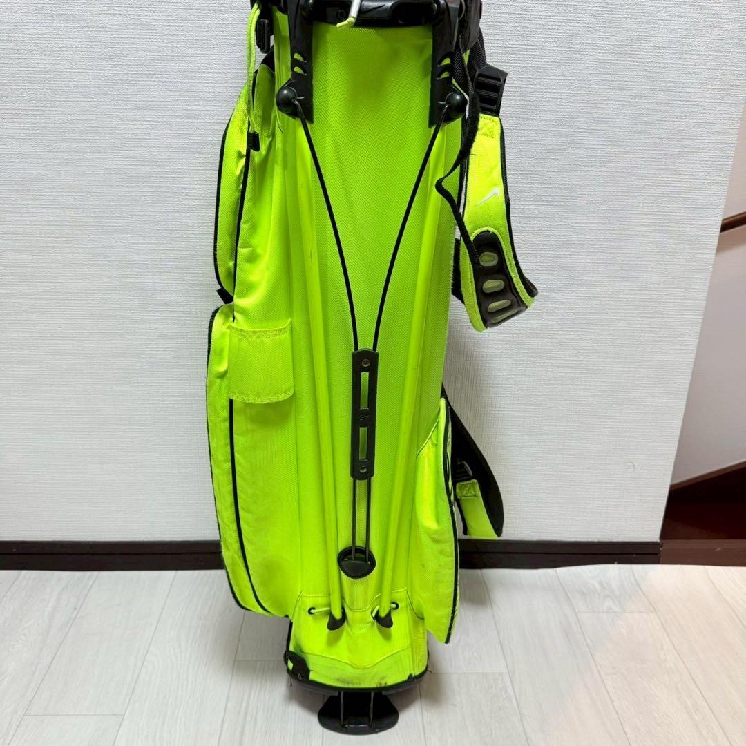廃盤 希少 NIKE AIR SPORT キャディバッグ スタンド式 黄色 黒色