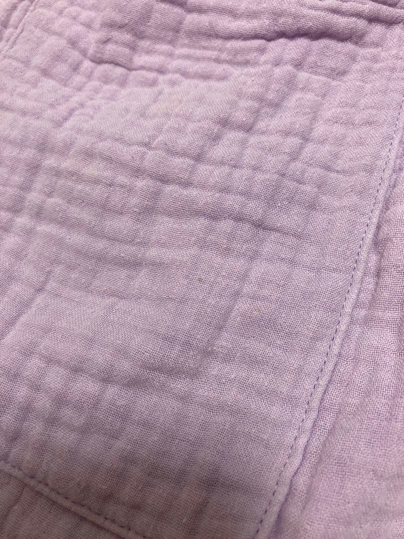 chunさま専用 辻希美 プロデュース コットンガーゼエプロン パープル