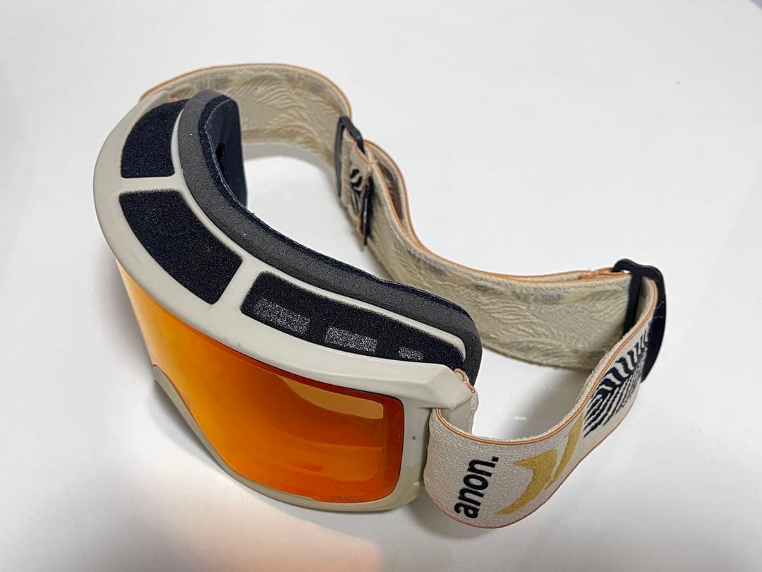 anon M3 ゴーグル オレンジ パープルレンズ