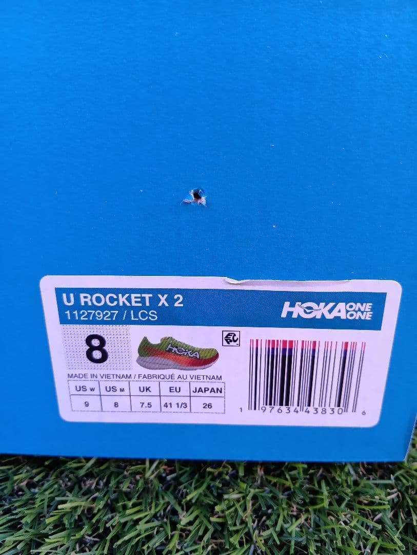 最終価格(未使用)ＨＯＫＡ ROCKETX2 26.0cm ホカ　ロケットX2