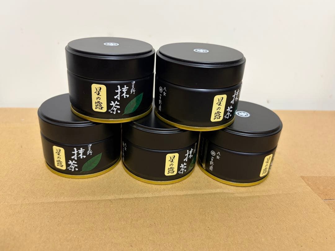 抹茶　星野製茶園 星の露20g 5缶セット