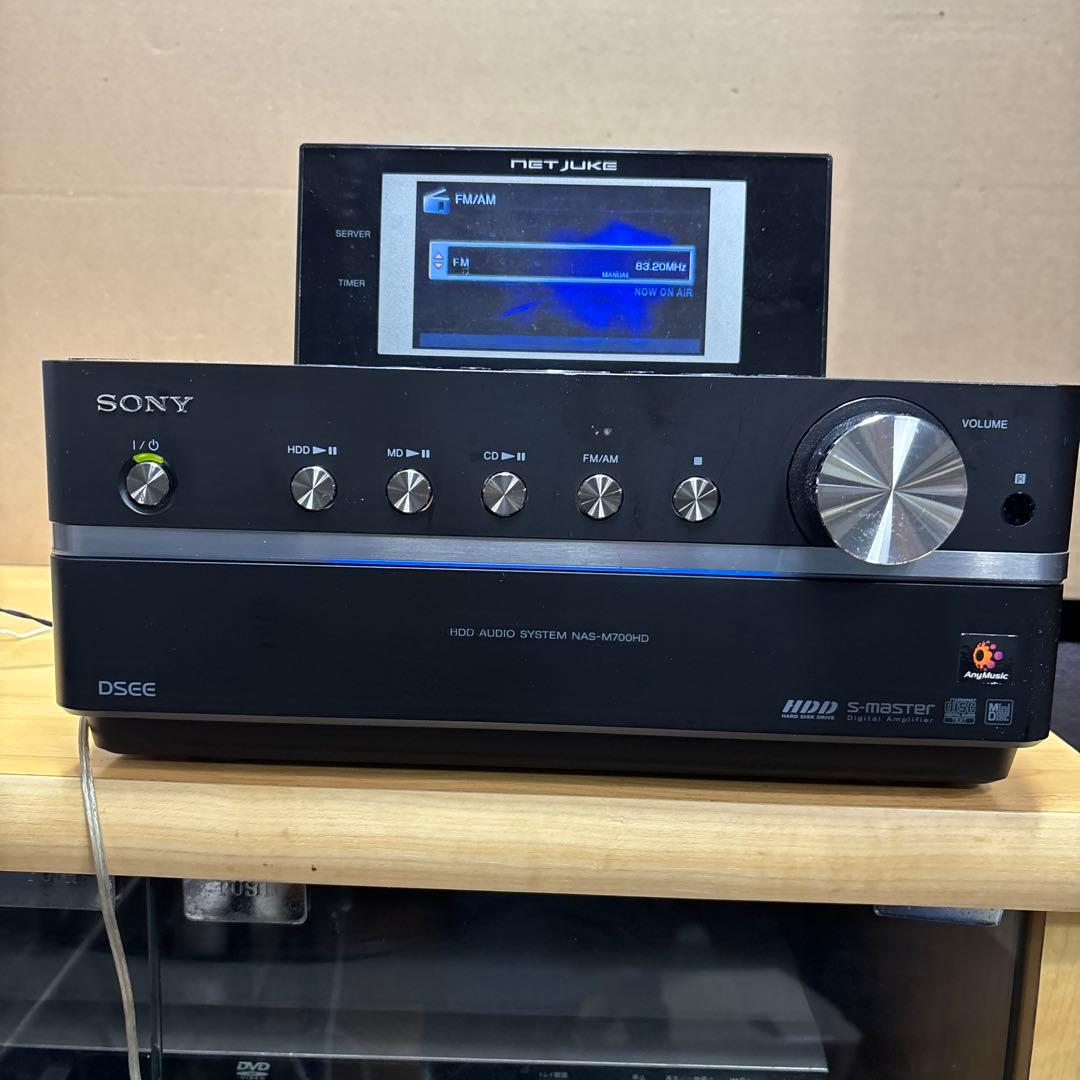 SONY NET JUKE ミニコンポ MD対応