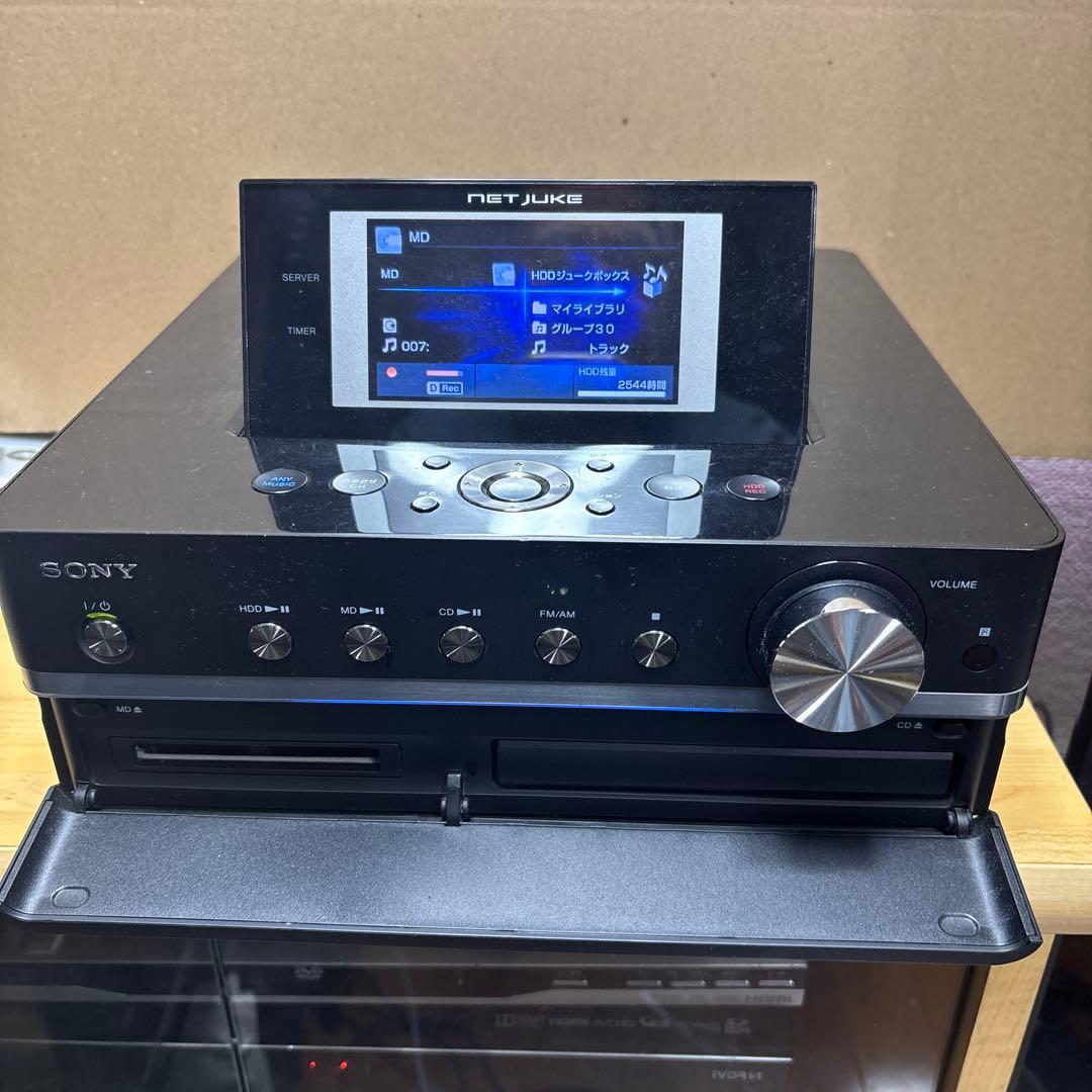 SONY NET JUKE ミニコンポ MD対応