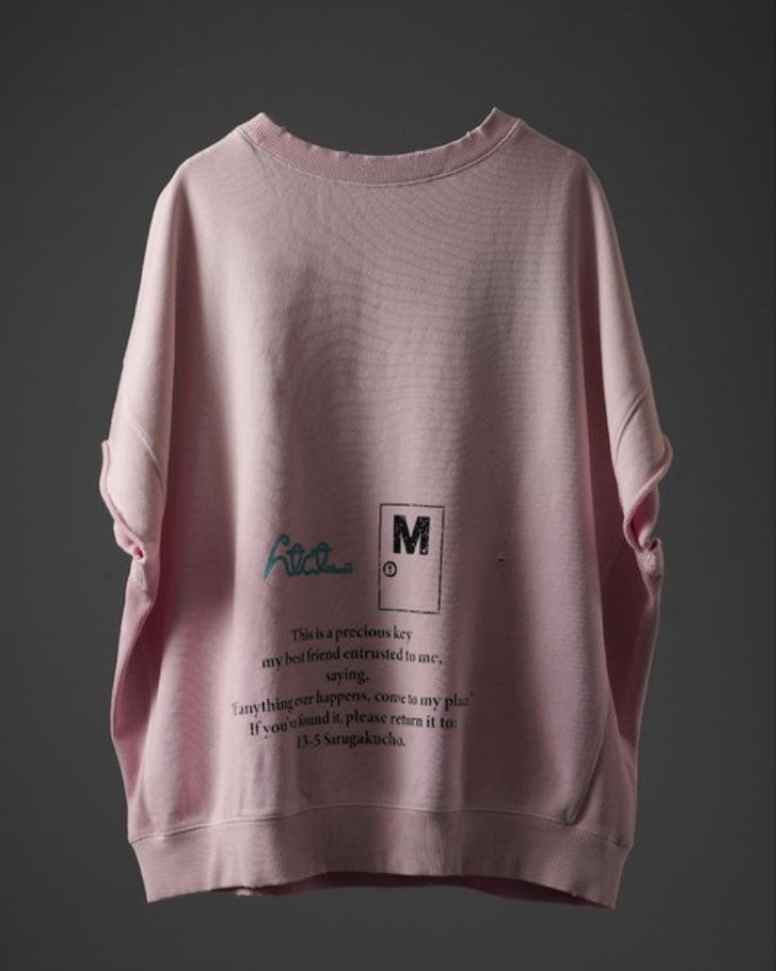 【TAKUYA∞ Produce】htct∞×M SWEAT （半袖スウェット）