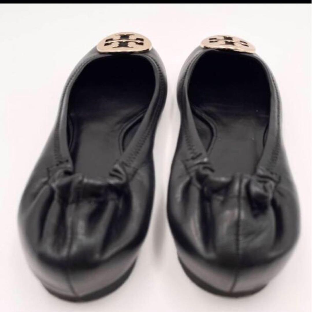 ☆美品☆トリバーチ パンプス バレーシューズ ブラック レディース 7 1/2M