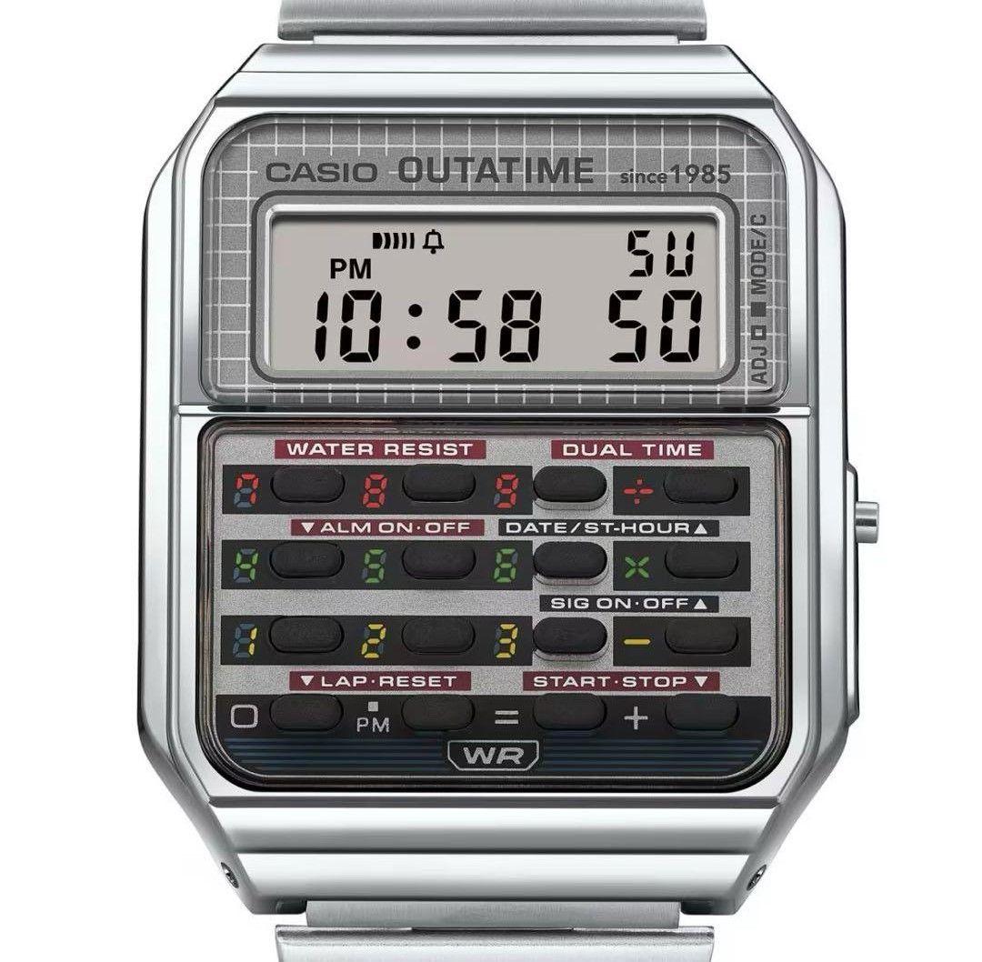 CASIOカシオCA-500WEBF-1AJR　バックトゥザフューチャー未使用品