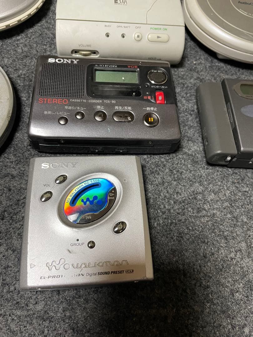 SONY WALKMAN MDプレーヤージャンク品