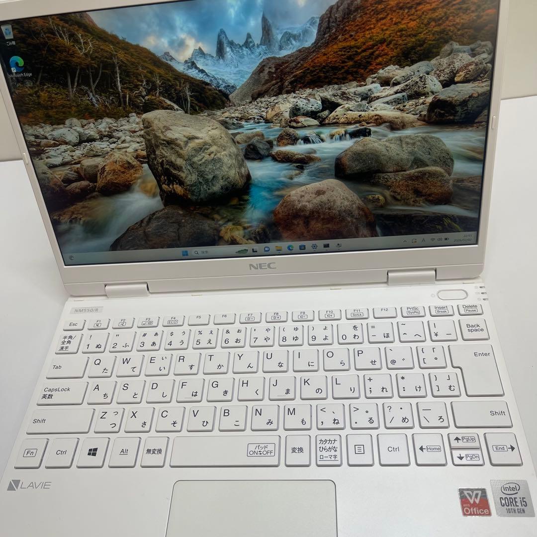 Windowsノート本体 #997 NEC VersaPro NM550/R i5-10210Y 8GB
