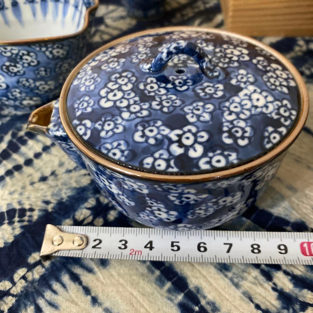 加藤利昌　平安梅紋煎茶器揃