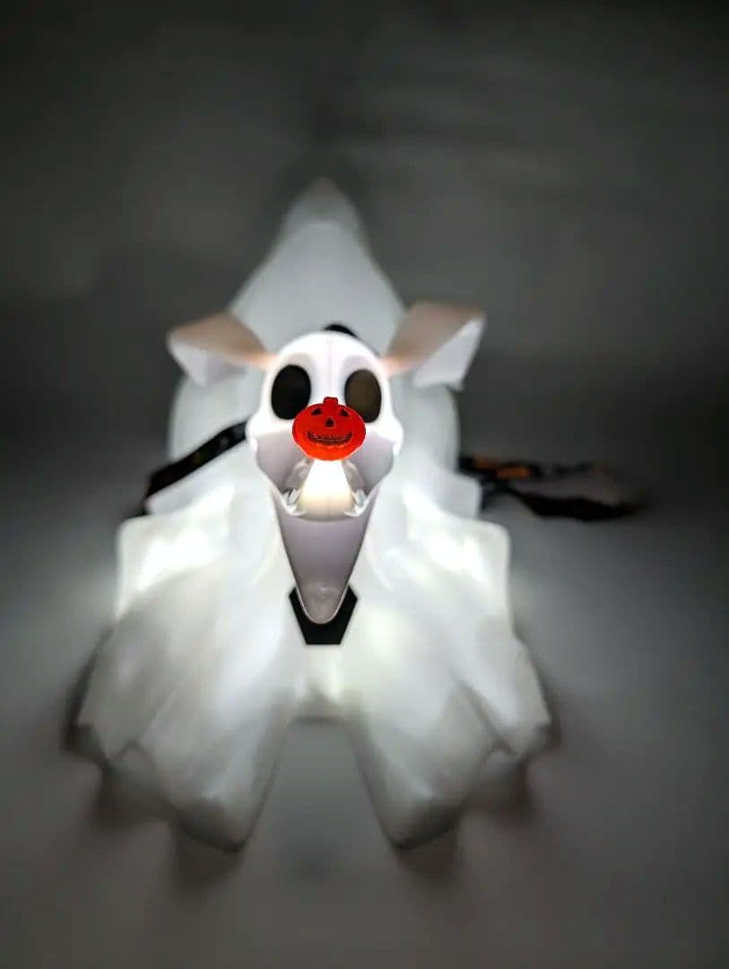 【新品・光る】ナイトメア・ビフォア・クリスマス　ゼロ　ポップコーンバケット