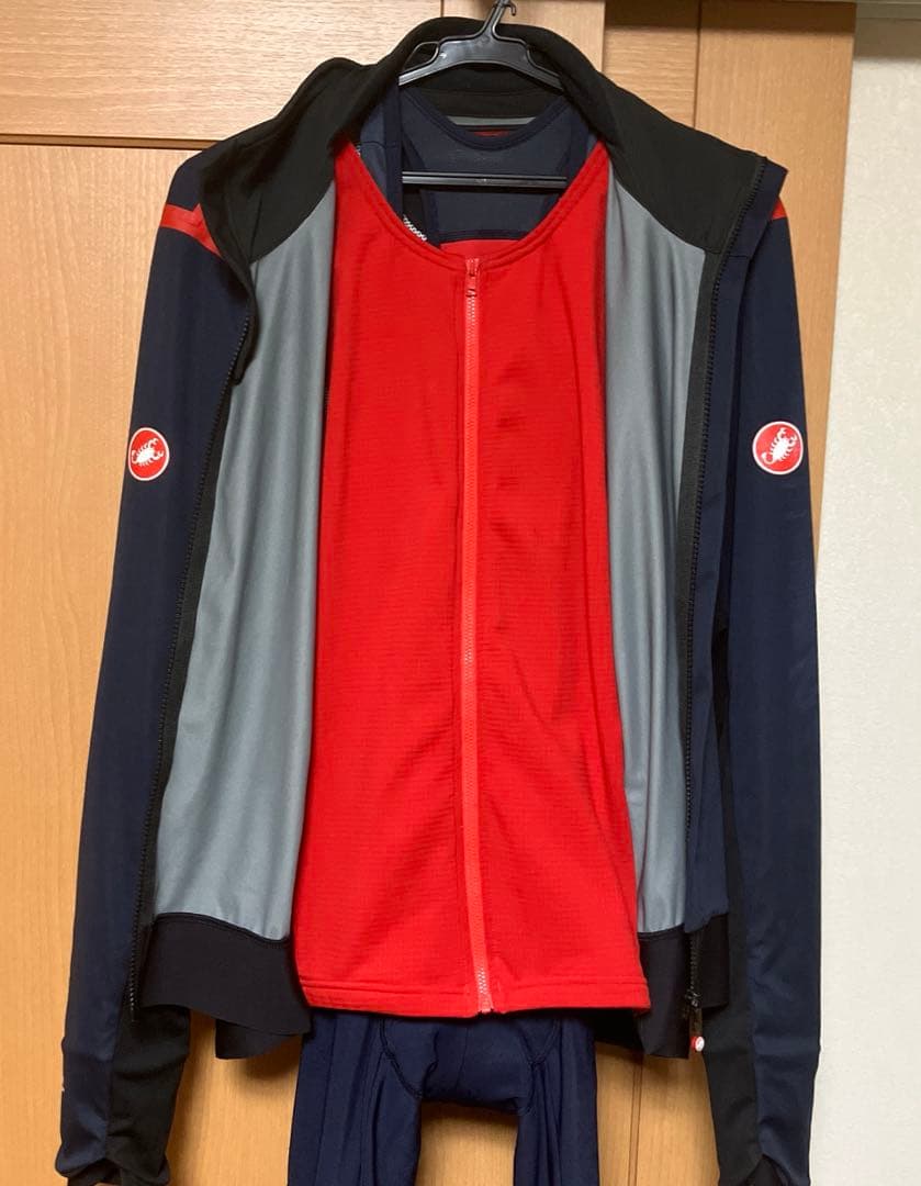 Castelli Rosso Corsa サイクルジャケット