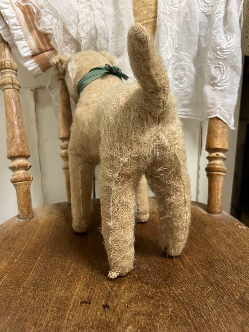 アンティーク　ヴィンテージ　テリア　ぬいぐるみ　犬　ベア　ドイツ