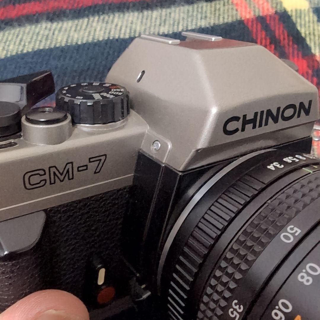 値下げ　美品　チノン　CHINON CM-7 一眼レフカメラ