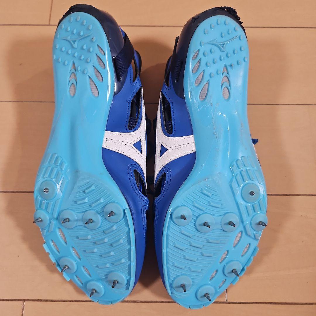 ミズノ　CHRONO INX スパイクシューズ 青　27cm