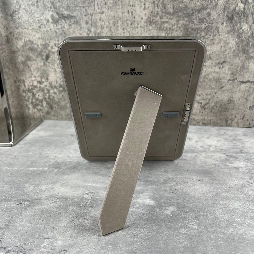 【美品】SWAROVSKI スワロフスキー クリスタル 写真立て フォトフレーム
