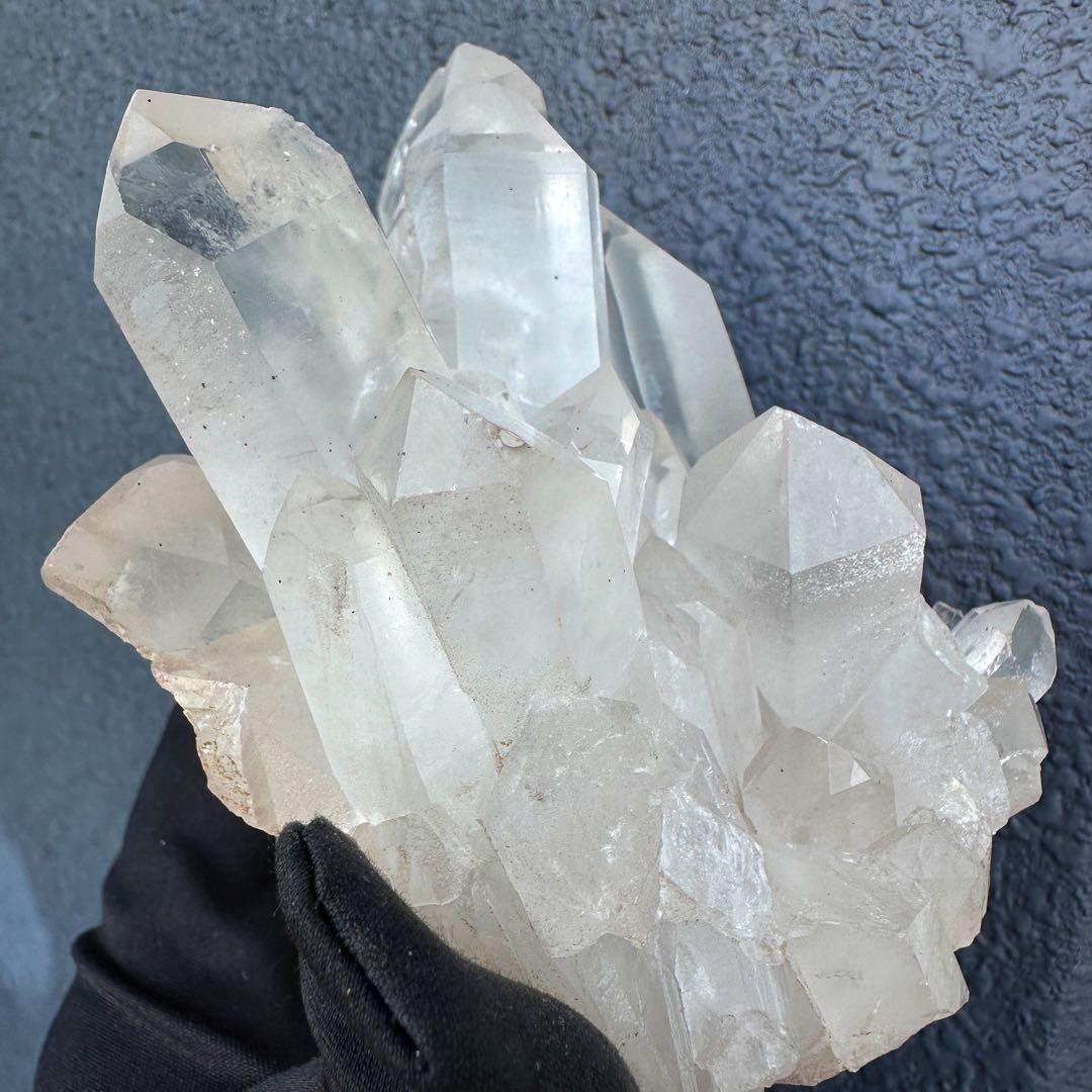 高品質❗浄化❗️超強いパワー ヒマラヤ クラスター パワーストーン天然石A1400