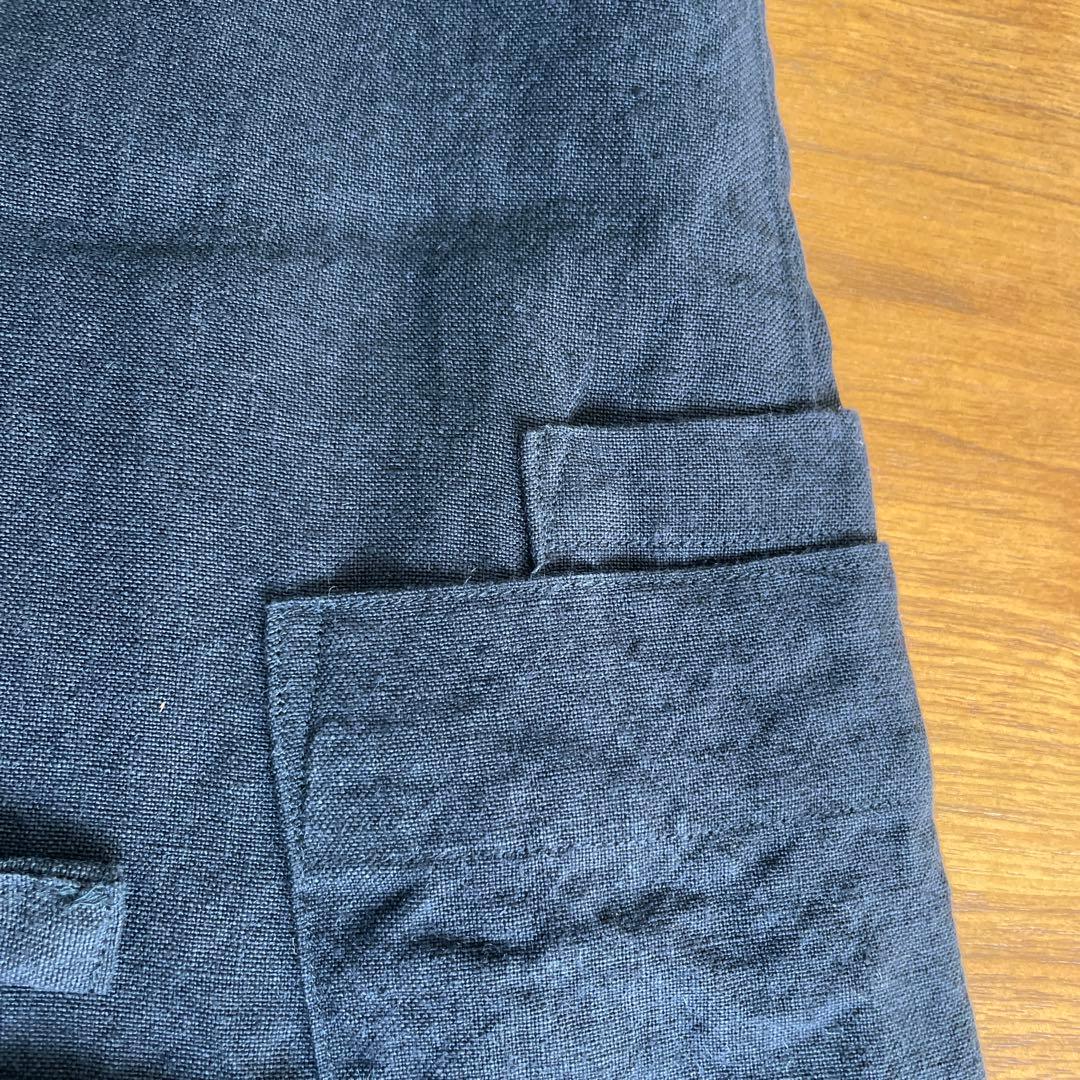 Kapok 割烹着2way ハウスワーキングコート1rd 濃紺　未使用