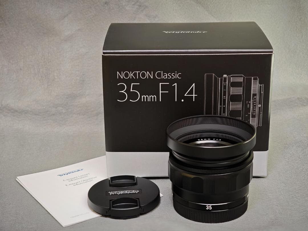新品:Voigtlander NOKTON classic 35mm F1.4E