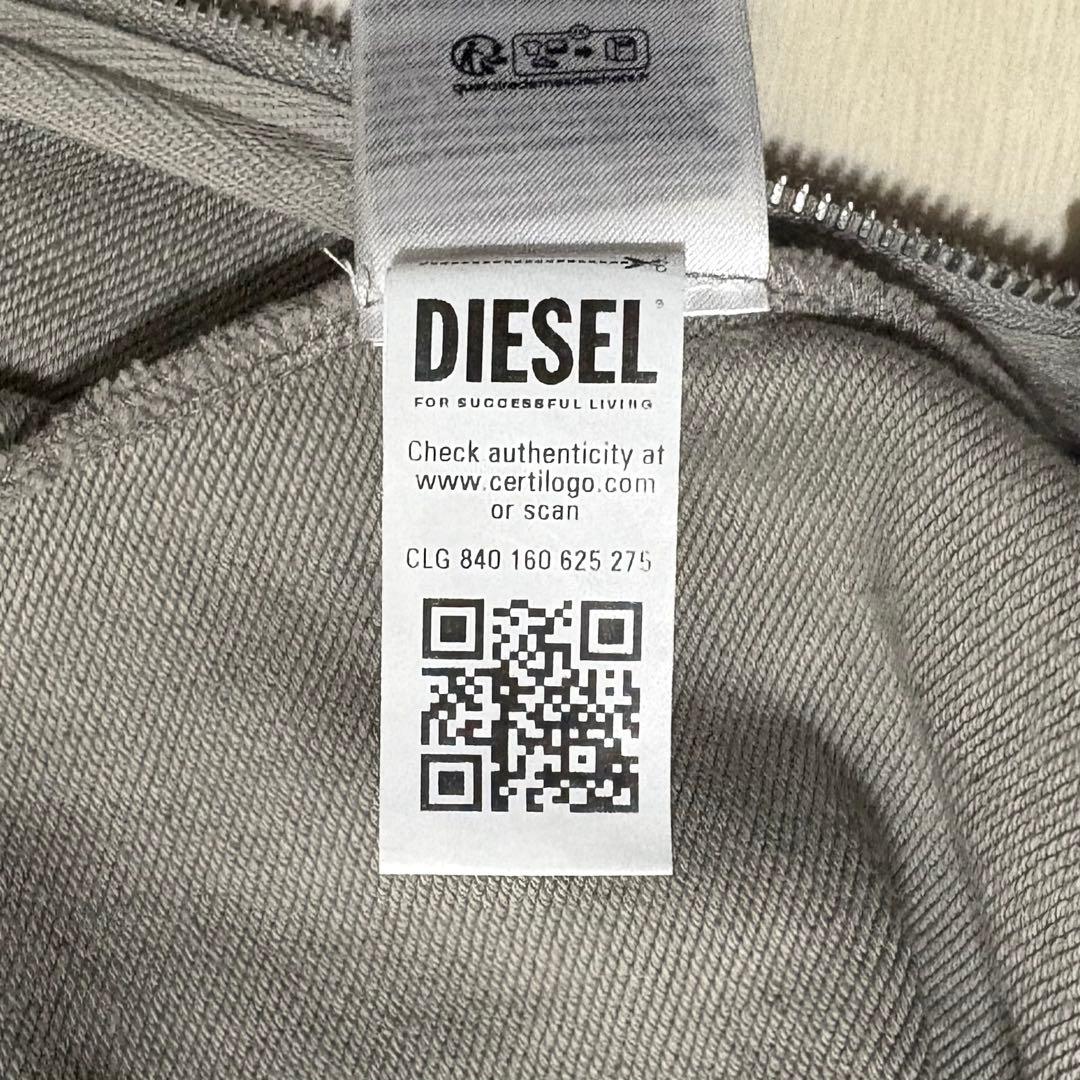 t　diesel dロゴ トラックジャケット　S-Ginni-Zip-Od