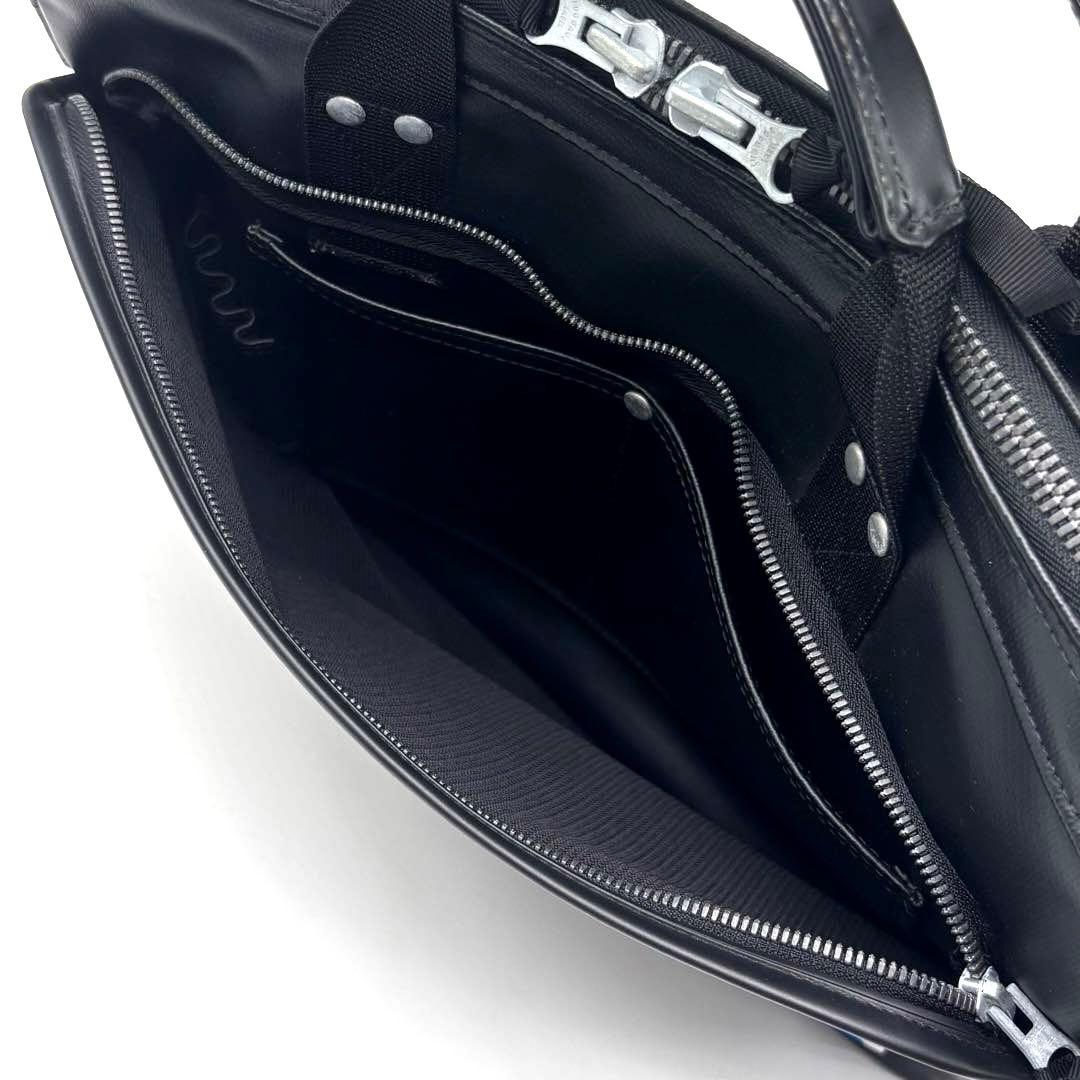 未使用級✨ラゲッジレーベル　ニューライナー　ビジネスバッグ　2way　青バッテン