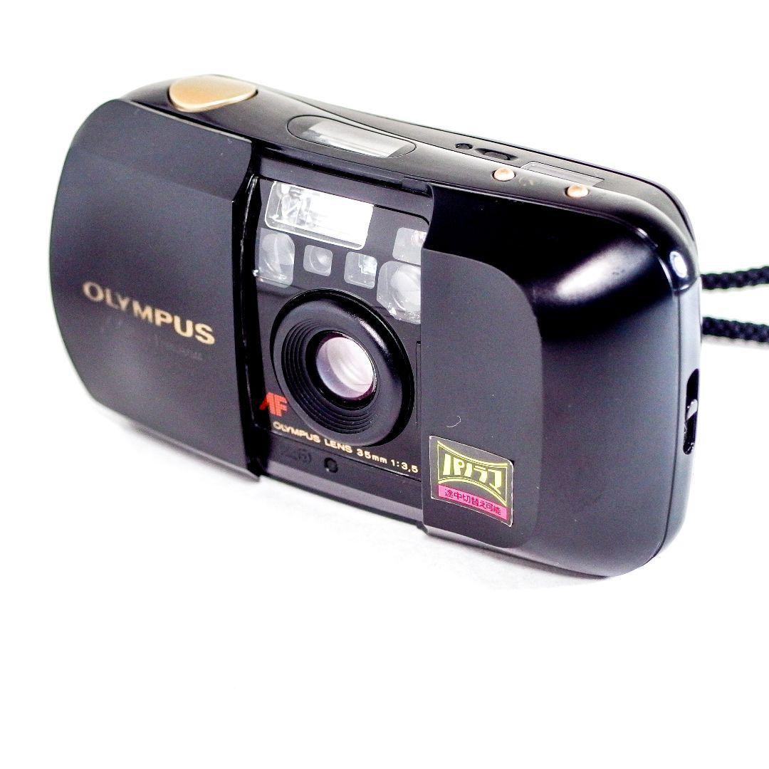 完動美品 オリンパス Olympus ミュー μ 初代 ブラック35mmf3.5